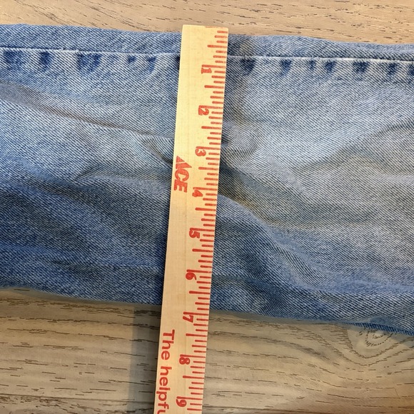 Wrangler Jeans Mens 29x30 Blue Straight Leg Western Cowboy Denim - Picture 5 of 9